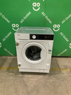 AEG Integrated Washing Machine 8kg 1400 rpm White B Rated LFX6G8434BI #LF113257