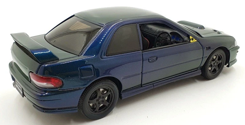 Autoart 1/18 Scale Diecast DC13923A Subaru Impreza WRX STi Version Standox Green - Image 2 of 4