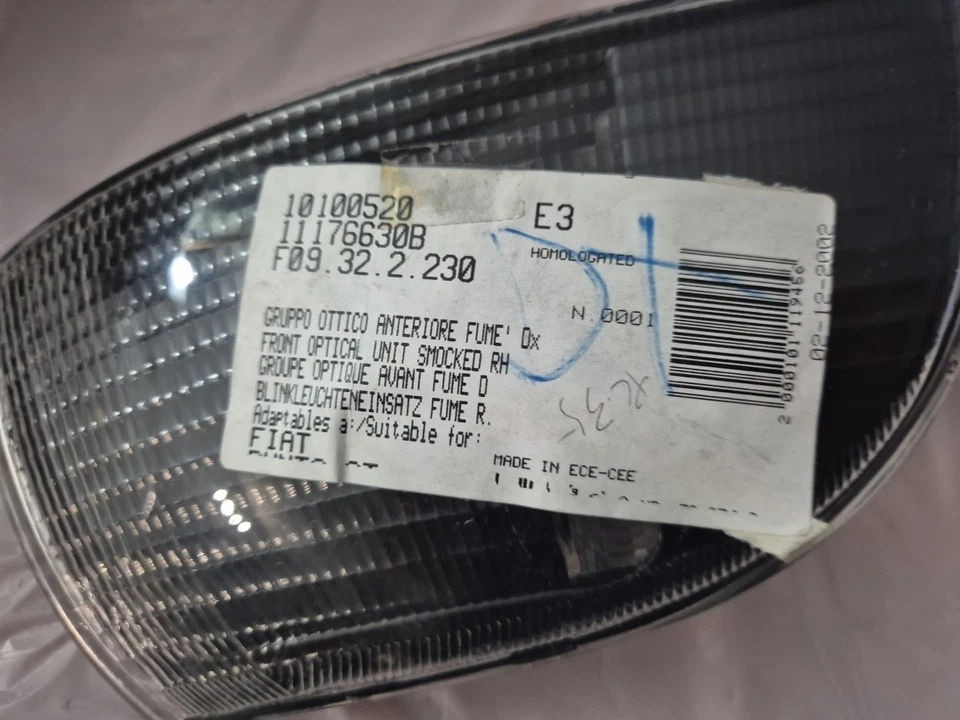 Coppia Fanalini Frecce Fumè Fiat Punto. Punto Gt Turbo. Dal 93 - 99 - Imagen 3 de 3