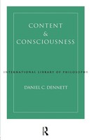 Content And Consciousness Daniel C. Dennett Taschenbuch Englisch 1986 Routledge