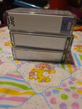 Lot Of 3 Camcorder Video Cassettes Compact Maxell And JVC