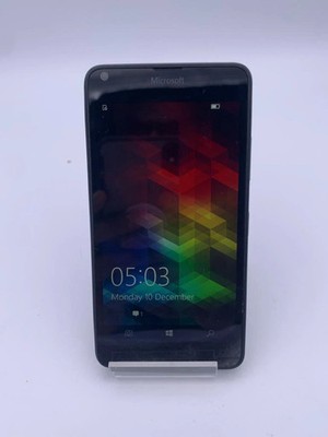 Microsoft Lumia 640 RM-1072 schwarz Smartphone (Netzwerk gesperrt) (ohne Akku)