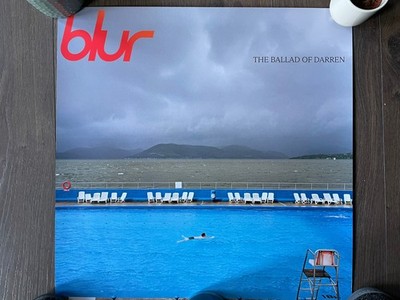 BLUR The Ballad Of Darren Original Record Shop Promo Poster, 20x20 Inch, Britpop