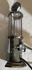 Gas Pump Whiskey Decanter Dispenser 'One For The Road' "Fill 'Er Up" Bar Decor