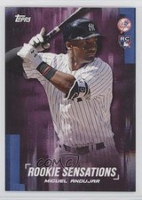 2018 Topps On Demand Rookie Sensations Purple 23/25 Miguel Andujar #12P 3c7
