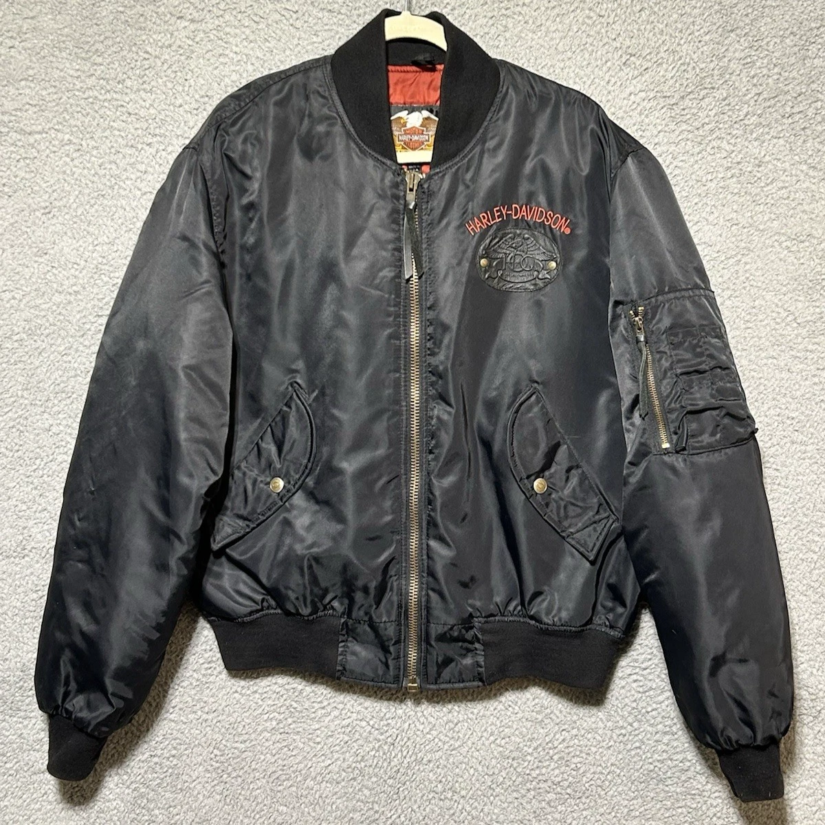 Куртка бомбер Harley Davidson мужские пальто и куртки - огромный