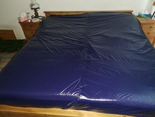 Shiny Nylon Spannbettlaken  Plastik PVC,Wet Look NEU Lack Retro Glossy Nylon