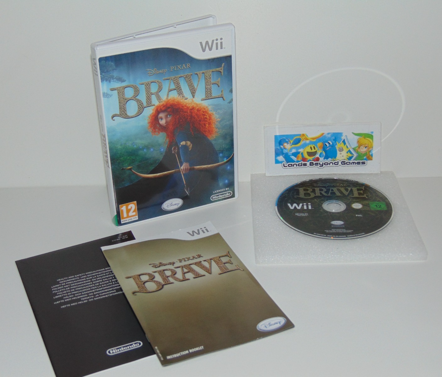 Brave Nintendo Wii Disney Pixar Complete VGC (UK PAL)