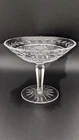 Waterford Glandore Footed Compote Lead Crystal ~ Candy/Nuts  6.25 W x 5.25 H