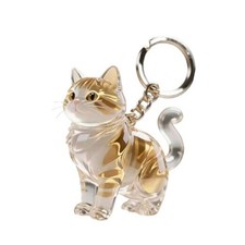 Pet Hair Keychain Cat Fur Keepsake Holder Cat Keychain Memorial Pendant