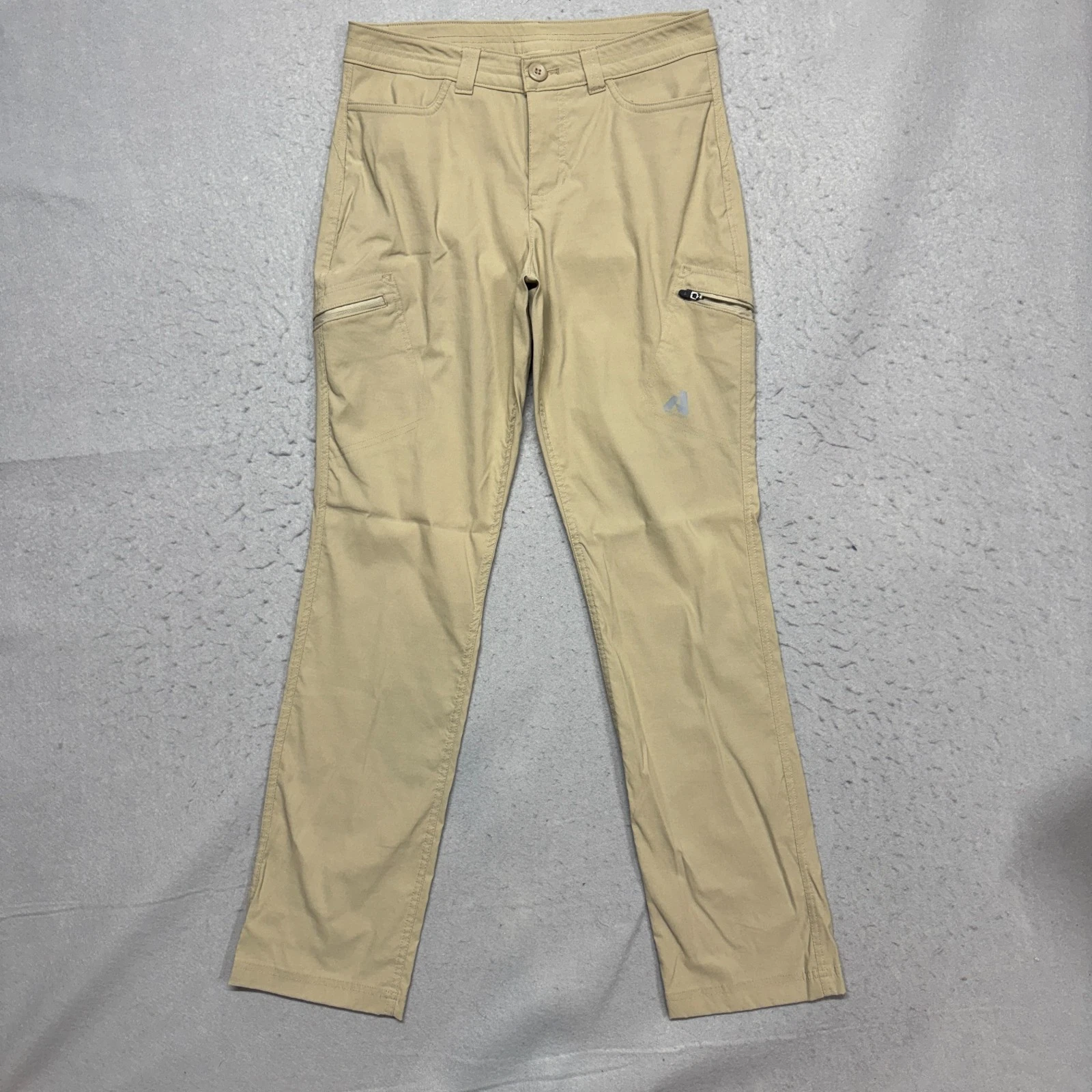 Eddie Bauer First Ascent Guide Pro Pants Womens 8 (30x31) Khaki Hiking Outdoor
