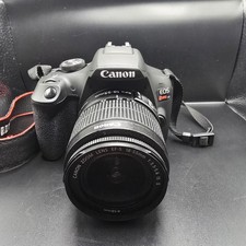 Canon EOS Rebel T7 24.1MP DSLR EF-S 18-55mm IS II Lens w/ Battery Charger