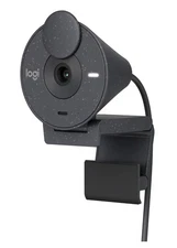 Logitech Brio 1080p Webcam - Auto Light Correction Privacy Shutter- NEW-DMG BOX