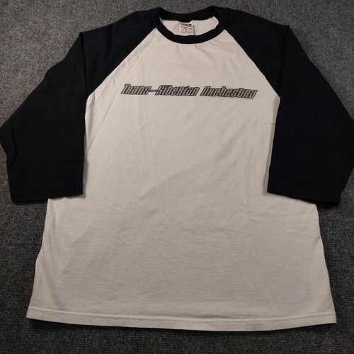 Vintage 2005 Trans Siberian Orchestra Winter Tour Shirt Mens Medium Raglan Tee