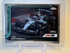 KIMI ANTONELLI 2025 Topps Chrome F1 #80 Rookie Base - Mercedes RC