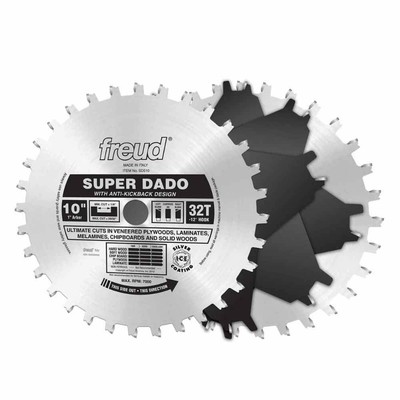 Freud SD510 10'' Super Dado Sets