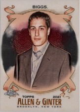 2021 Topps Allen and Ginter Chrome #212 Jason Biggs - BB