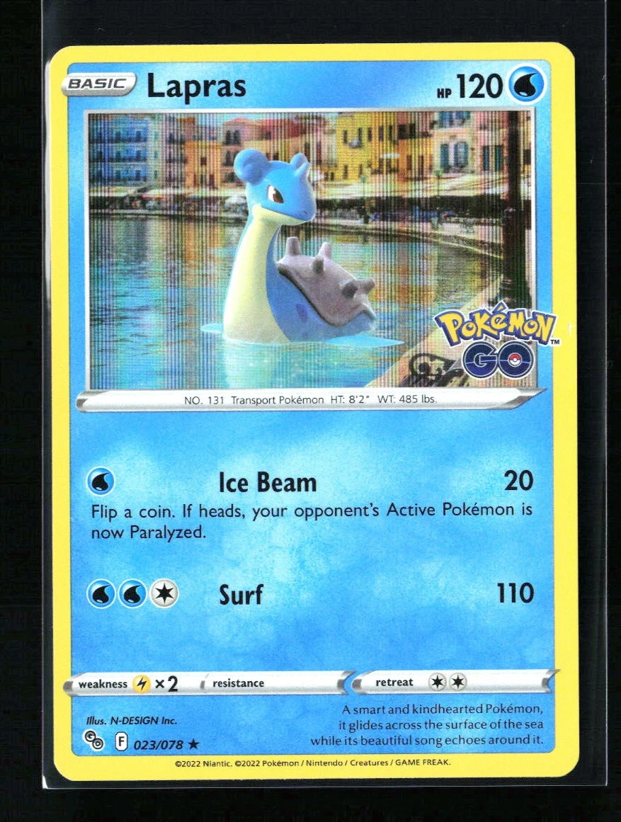 pokemon shining fates chase cards Lapras Pokemon Card Credit Card Credit Card Skin – Anime Town Creations