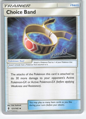 Choice Band (Diego Cassiraga) 121/145 World Championship Decks Pokemon Card