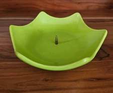 Vintage Royal Haeger Candle Holder MCM 1960's Retro Decor #3147 Green