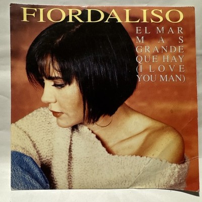 Fiordaliso   El Mar Mas Grande Que Hay   -  7''  45 GIRI  Spain anno 1992 PROMO