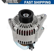 New Alternator For Jeep Wrangler Tj 2001-2006 L6 4.0l 12volt Cw 6-groove Pulley
