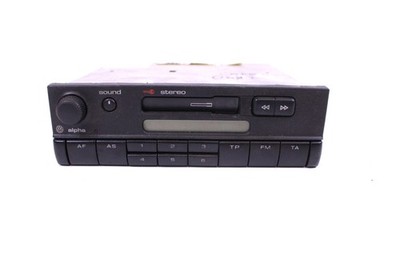 VW Alpha CC EU MC Autoradio Golf 3 Polo 6N Lupo + Radio Code *Tape defekt