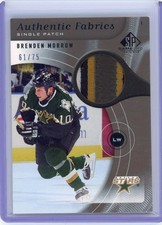2006-07 SP Game Used Brenden Morrow /75 Authentic Fabrics Dallas Stars T1