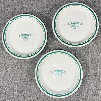 THREE Premiere Classe 1978 | SS Normandie | Small Dishes | Ocean Liner 5-1/8''