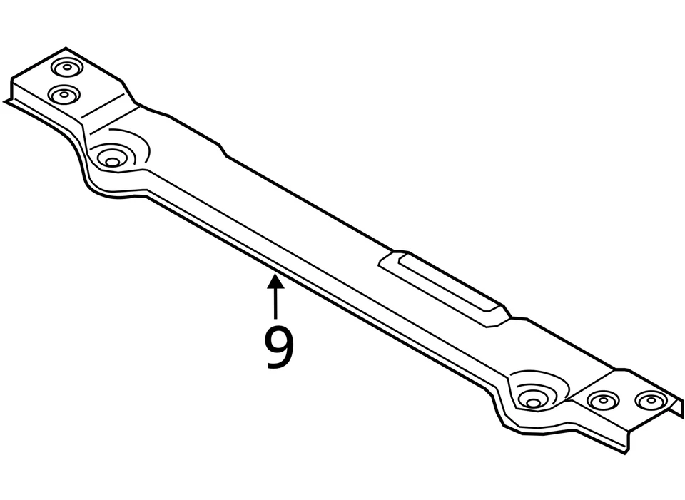 (LOCAL PICKUP ONLY) Radiator Core Support Lower Fits 15-19 TRANSIT 150 2843108 Foto 4 de 4
