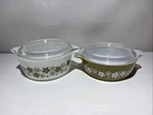 Vintage Pyrex 471-B 472-B Casserole Baking Dish Set
