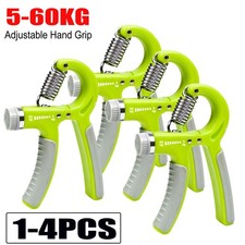 1/2/4x Hand Grip Strengthener Finger Exerciser Hand Gripper Strength Trainer Set