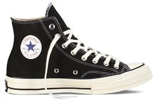 Mens Converse Chuck Taylor All Star 70 HI SZ 12 Black White 142334C
