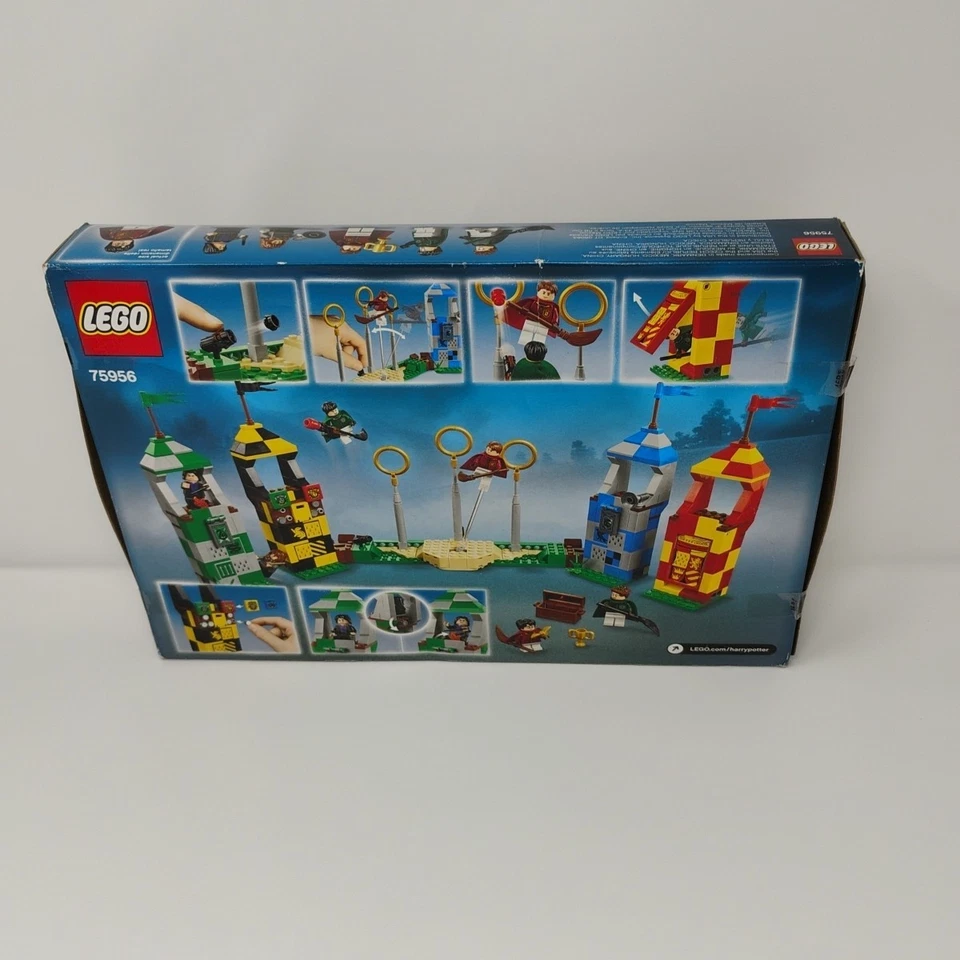 Lego Harry Potter Quidditch Match 75956 Factory Sealed 500 Pc - Minor Box Damage - Image 2 of 4