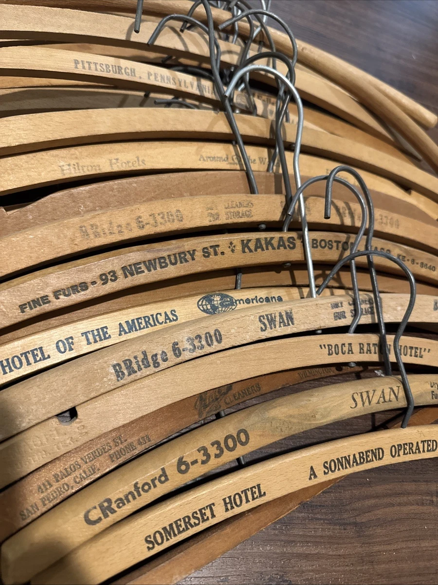 Wooden Standard 1940s Vintage Clothes Hangers for sale | eBay
