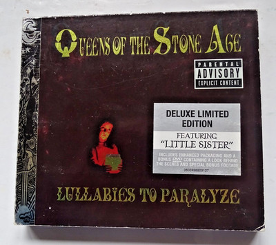 Queens Of The Stone Age   Lullabies To Paralyze CD 2005. Deluxe limited edition