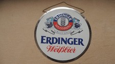 Erdinger Weißbier Blechschild rund 31 cm Bier,Brauerei