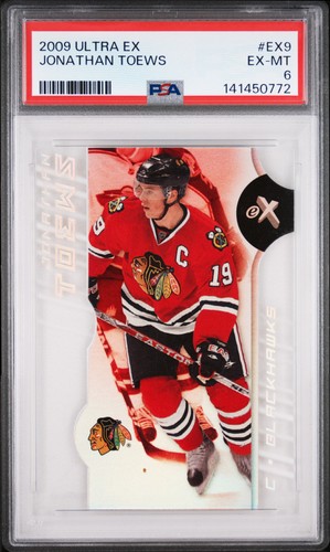 2009 Ultra EX #EX9 Jonathan Toews PSA 6