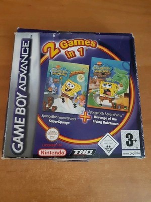 LESEN! Spongebob 2 Games In 1 Super Sponge Bob Revenge Of The Flying Dutchman...