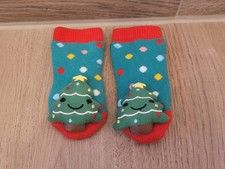 Baby Socken mit Weihnachtsbaum | Anti-Rutsch ...