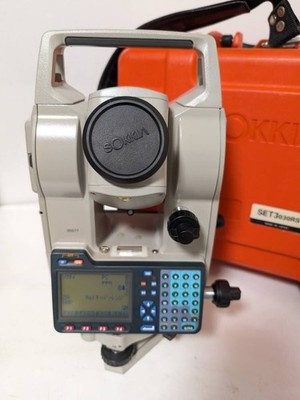 Sokkia SET3030RS Reflectorless Total Station Surveying Instrument Case Charger