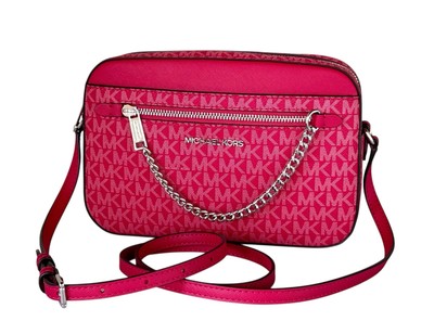 Michael Kors Jet Set Item East West Chain Crossbody Bag MK Dark