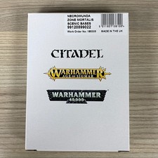 NECROMUNDA ZONE MORTALIS SCENIC BASES WARHAMMER 40K 40,000 SEALED IN BAG