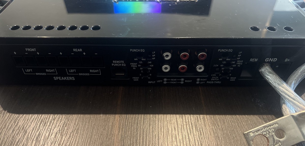 Rockford Fosgate T600-4 600 Watt 4 Channel Amplifier T6004 Amp | eBay