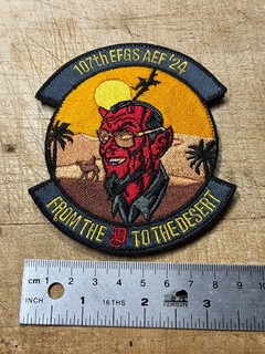 2024 US AIR FORCE PATCH 107th EFGS AEF '24 ORIGINAL MICHIGAN ANG ORIGINAL USAF!