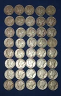 3.154 ozt. Mercury Dimes, 1940-1945, US Silver