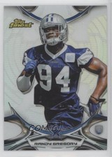 2015 Topps Finest Refractor Randy Gregory #126 10ws