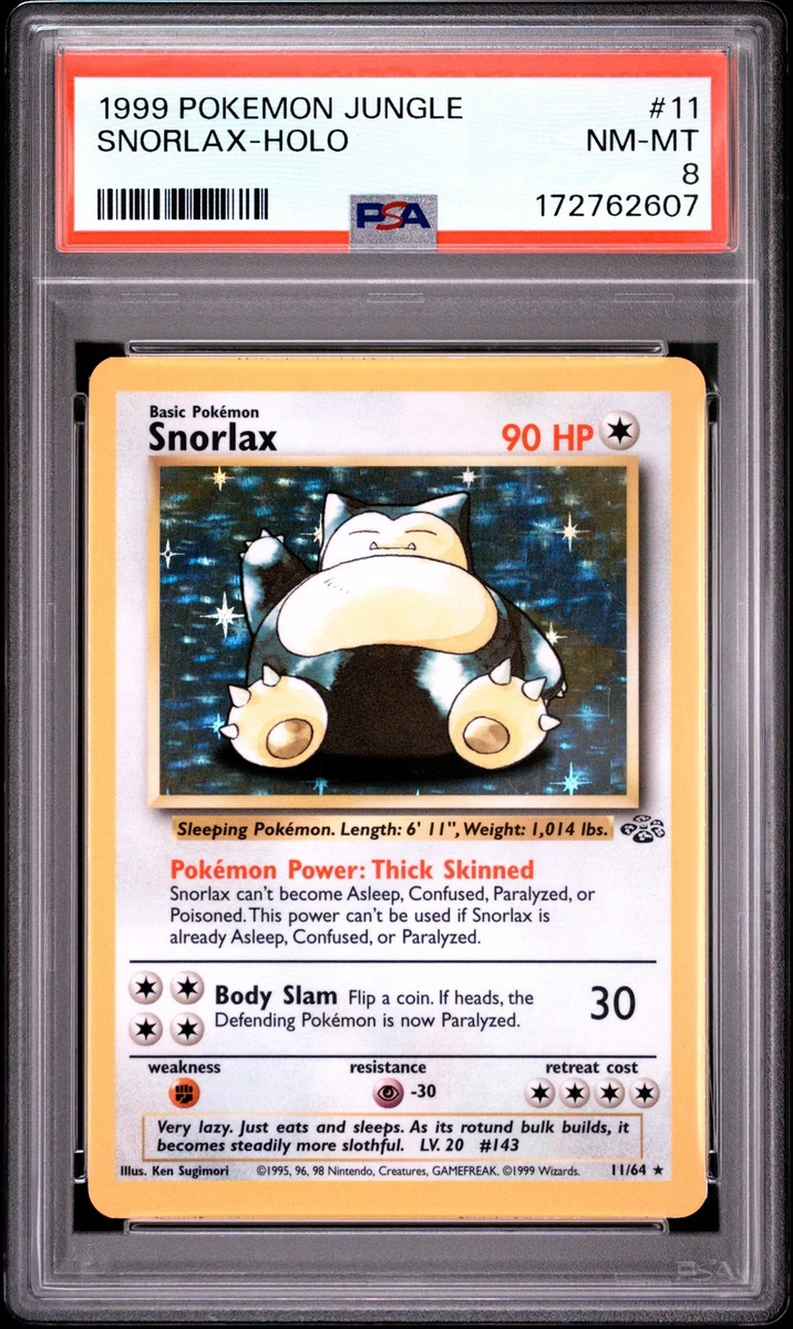 Snorlax 11/64 Jungle for sale | eBay