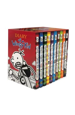 Diary of a Wimpy Kid Box of Books 1-10 Hardcover Gift Set