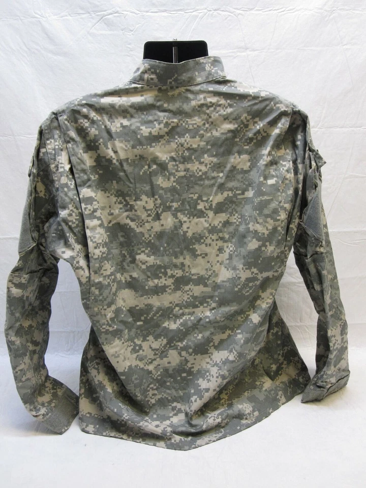 NEW W TAGS ARMY ACU DIGITAL COMBAT UNIFORM SHIRT 50/50 MATERIAL UCP JACKET TOP - Image 3 of 4